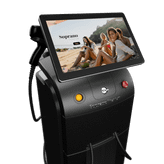 دستگاه لیزر تیتانیوم km ٢٠٢٣ به همراه هندپیس سرد با سری گوش و بینی