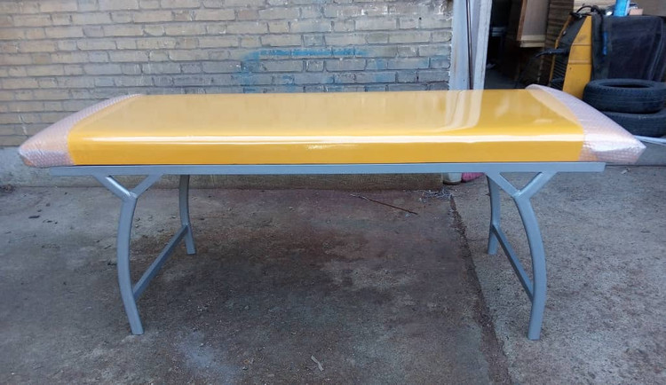 خرید تخت معاینه فلت با فوم ۱۰ سانتی و پایه مبلی با قیمت تولیدی