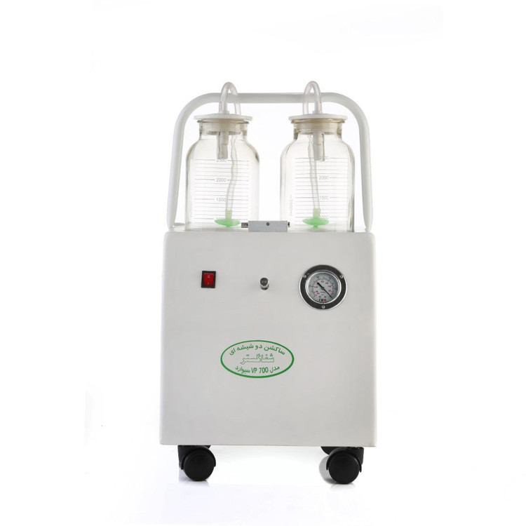 ساکشن دو شیشه شفاگستر مدل VP700