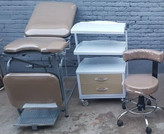 ست تخت ژنیکولوژی، تابوره و ترالی