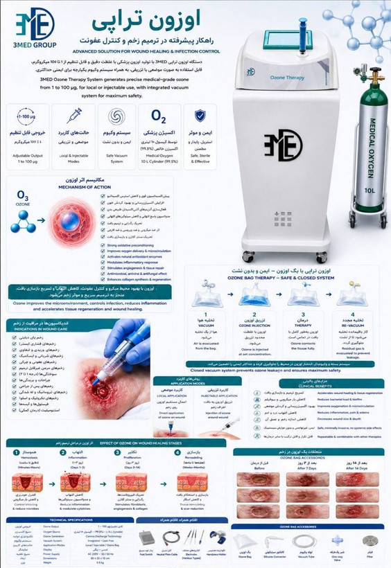 دستگاه اوزون تراپی سپید جامگان